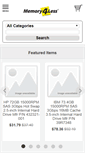 Mobile Screenshot of memory4less.net